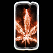 Coque Samsung Galaxy S3 Cannabis en feu