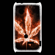 Coque Sony Xperia Typo Cannabis en feu