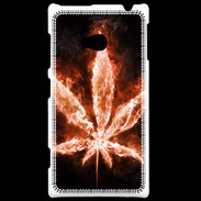 Coque Nokia Lumia 720 Cannabis en feu