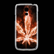 Coque Samsung Galaxy S4mini Cannabis en feu