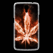 Coque Samsung Galaxy Mega Cannabis en feu
