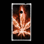 Coque Nokia Lumia 520 Cannabis en feu