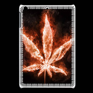 Coque iPadMini Cannabis en feu