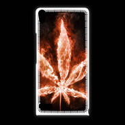 Coque Huawei Ascend P6 Cannabis en feu