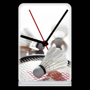 Pendule de bureau Badminton passion 10