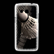 Coque Samsung Galaxy Express2 Volant de Badminton en noir et blanc