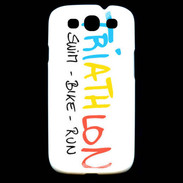 Coque Samsung Galaxy S3 Triathlon passion