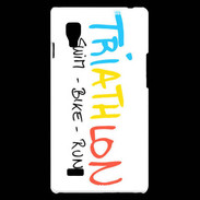 Coque LG Optimus L9 Triathlon passion