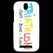 Coque HTC One SV Triathlon passion