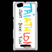 Coque Sony Xperia M Triathlon passion