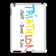 Coque iPad 2/3 Triathlon passion