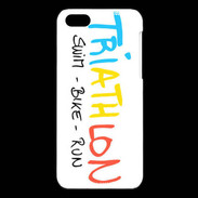 Coque iPhone 5C Triathlon passion