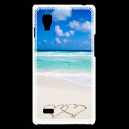 Coque LG Optimus L9 Belle plage 5