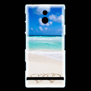 Coque Sony Xperia P Belle plage 5