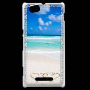 Coque Sony Xperia M Belle plage 5