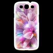 Coque Samsung Galaxy S3 Design Orchidée violette