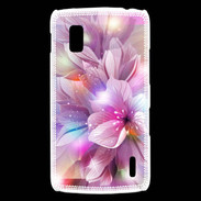 Coque LG Nexus 4 Design Orchidée violette