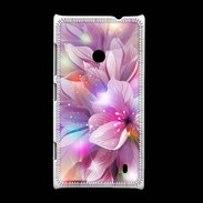 Coque Nokia Lumia 520 Design Orchidée violette