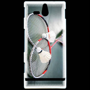 Coque Sony Xperia U Badminton 