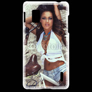 Coque LG Optimus G Charme à vélo
