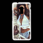 Coque HTC One Max Charme à vélo