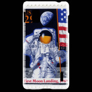 Coque LG Optimus G Timbre anniversaire premier pas sur la lune USA