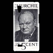 Coque LG Optimus L9 Timbre Churchill USA 