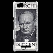 Coque Sony Xperia M Timbre Churchill USA 