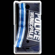 Coque Sony Xperia T Agent de police municipal
