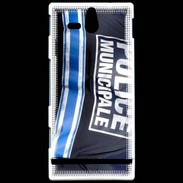 Coque Sony Xperia U Agent de police municipal