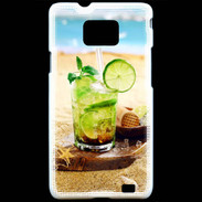 Coque Samsung Galaxy S2 Caipirinia à la plage