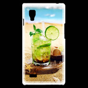 Coque LG Optimus L9 Caipirinia à la plage