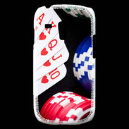 Coque Samsung Galaxy S3 Mini Quinte poker