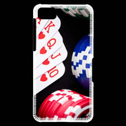 Coque Blackberry Z10 Quinte poker