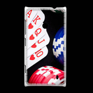 Coque Nokia Lumia 520 Quinte poker