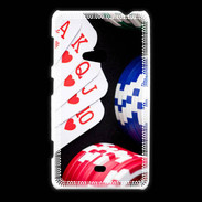 Coque Nokia Lumia 625 Quinte poker