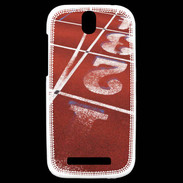 Coque HTC One SV Piste athlétisme