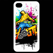 Coque iPhone 4 / iPhone 4S Dancing Graffiti