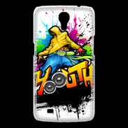 Coque Samsung Galaxy Mega Dancing Graffiti