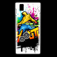 Coque Huawei Ascend P2 Dancing Graffiti