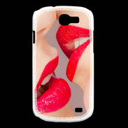 Coque Samsung Galaxy Express Bouche sexy Lesbienne et rouge à lèvres gloss