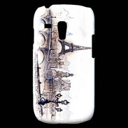 Coque Samsung Galaxy S3 Mini Vintage Paris en dessin