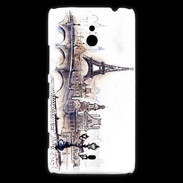 Coque Nokia Lumia 1320 Vintage Paris en dessin