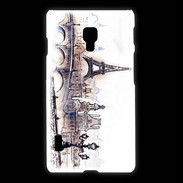 Coque LG L7 2 Vintage Paris en dessin