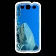 Coque Samsung Galaxy S3 Requin citron