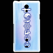 Coque Sony Xperia T Co Exist Ciel ZG