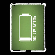 Coque iPad 2/3 Low Battery vert ZG