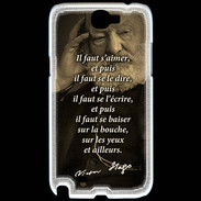 Coque Samsung Galaxy Note 2 Il faut aimer VH ZG