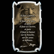 Coque Blackberry 8520 Il faut aimer VH ZG
