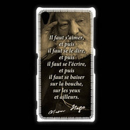 Coque Sony Xpéria Z1 Il faut aimer VH ZG